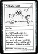 Pithing Spyglass (No PW Symbol) [CMB1 - N/A] - Cartes Sportives Rive Sud