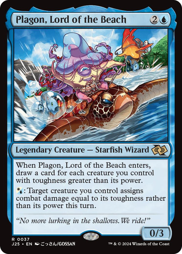 Plagon, Lord of the Beach (Anime) [J25 - 37] - Cartes Sportives Rive Sud