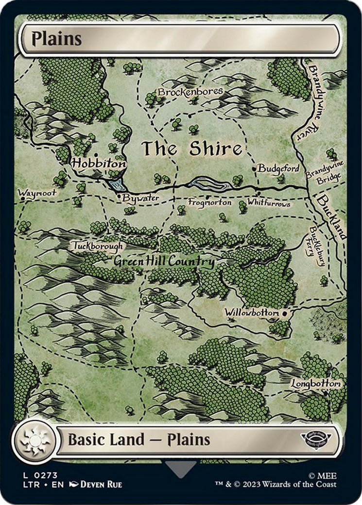 Plains (0273) [LTR - 273] - Cartes Sportives Rive Sud