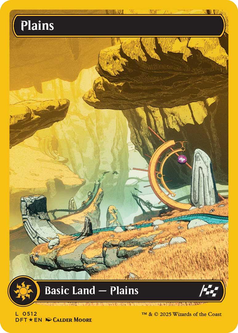 Plains (0512) (First - Place Foil) [DFT - 512] - Cartes Sportives Rive Sud