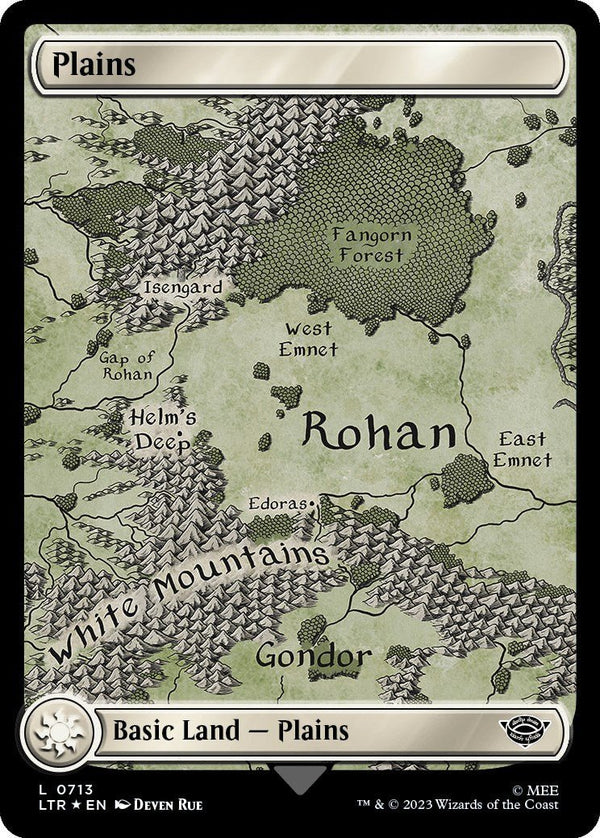Plains (0713) (Surge Foil) [LTR - 713] - Cartes Sportives Rive Sud