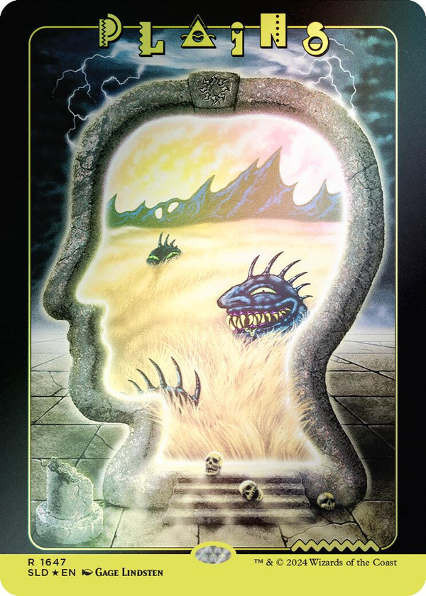 Plains (1647) (Rainbow Foil) [SLD - 1647] - Cartes Sportives Rive Sud