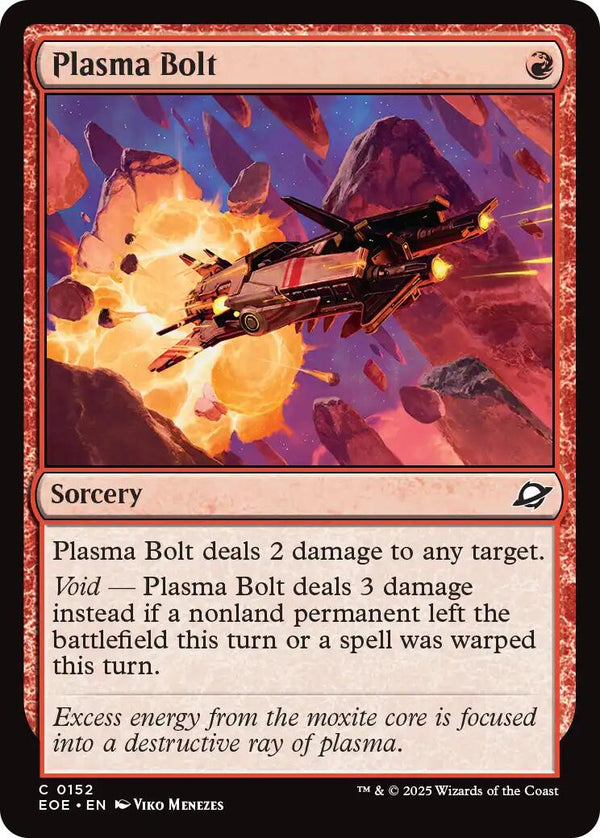 Plasma Bolt [EOE - 152] - Cartes Sportives Rive Sud