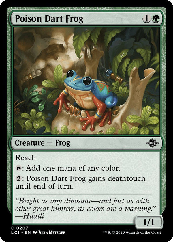 Poison Dart Frog [LCI - 207] - Cartes Sportives Rive Sud