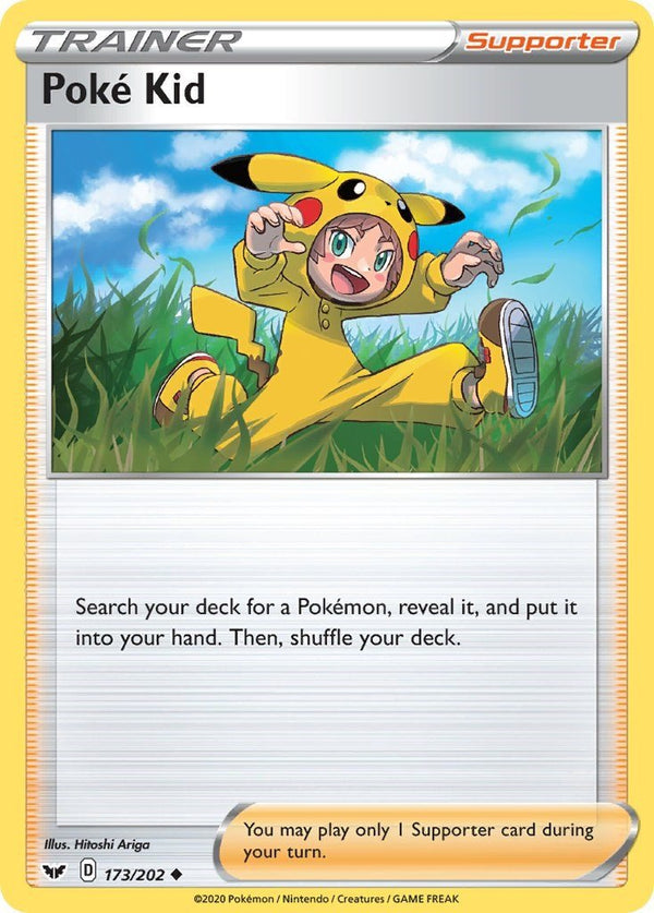 Poke Kid [SWSH01 - 173/202] - Cartes Sportives Rive Sud