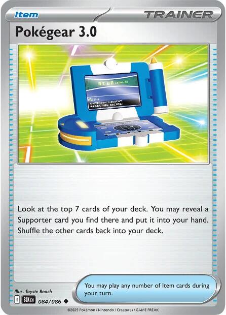 Pokegear 30 [BLK - 084/086] - Cartes Sportives Rive Sud