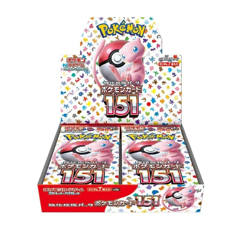 Pokemon 151 Booster Box Japanese - Cartes Sportives Rive Sud