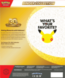 Pokemon 30th Celebration Binder Collection (Pre Order) - Cartes Sportives Rive Sud
