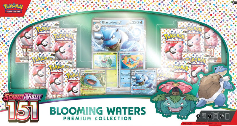 Pokemon Blooming Waters Premium Collection (Pre - Order) - Cartes Sportives Rive Sud