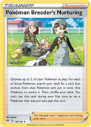 Pokemon Breeder's Nurturing [SWSH03 - 166/189] - Cartes Sportives Rive Sud