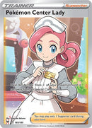 Pokemon Center Lady (Full Art) [SWSH04 - 185/185] - Cartes Sportives Rive Sud