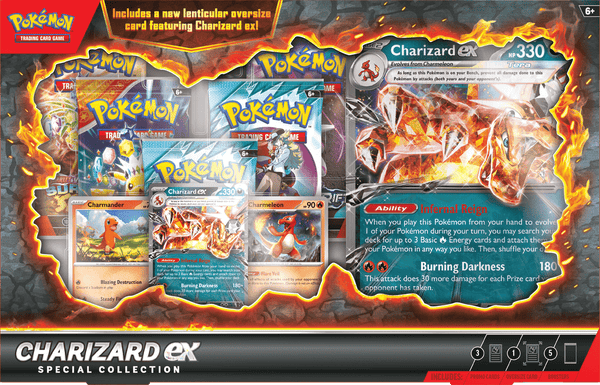 Pokemon Charizard EX Special Collection (Pre - Order) - Cartes Sportives Rive Sud