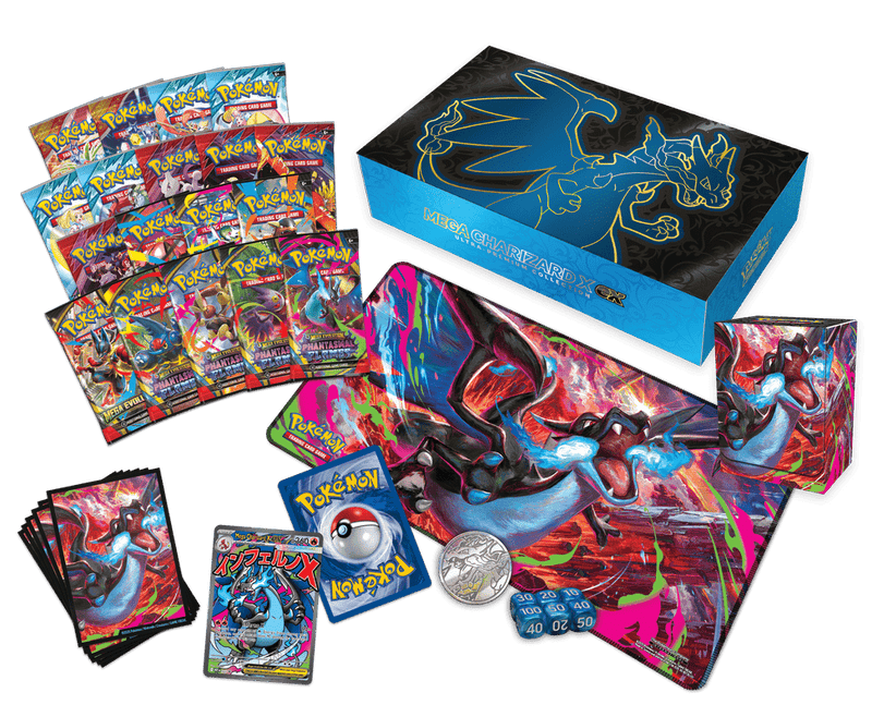Pokemon Charizard X EX Ultra - Premium Collection Box (Pre - Order) - Cartes Sportives Rive Sud