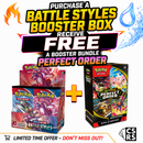 Pokemon Combo Battle Styles Booster + Perfect Order Booster Bundle - Cartes Sportives Rive Sud