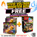 Pokemon Combo Vivid Voltage Booster + Perfect Order Booster Bundle - Cartes Sportives Rive Sud