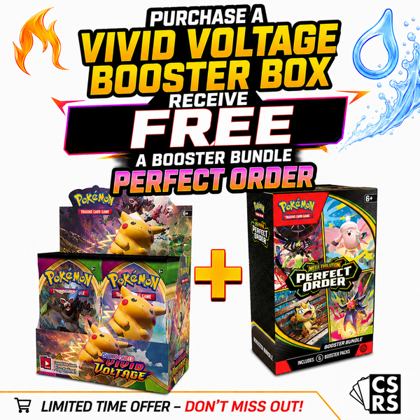 Pokemon Combo Vivid Voltage Booster + Perfect Order Booster Bundle196214153349