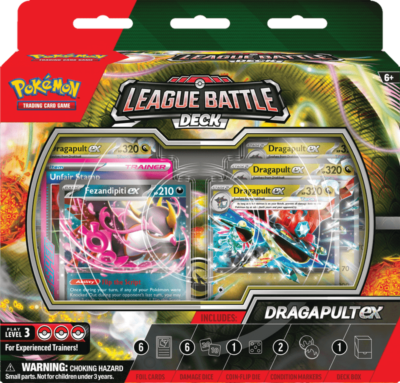 Pokemon Dragapult EX League Battle Deck (Pre - Order) - Cartes Sportives Rive Sud