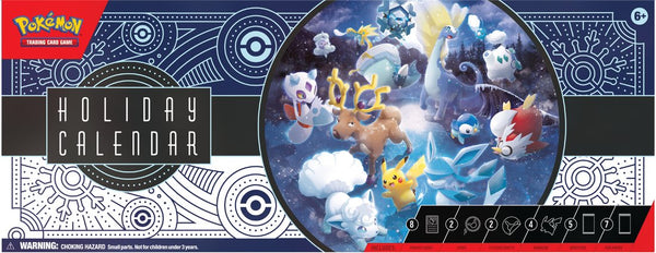 Pokemon Holiday Calendar 2023 - Cartes Sportives Rive Sud