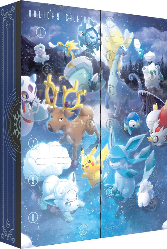 Pokemon Holiday Calendar 2023 - Cartes Sportives Rive Sud