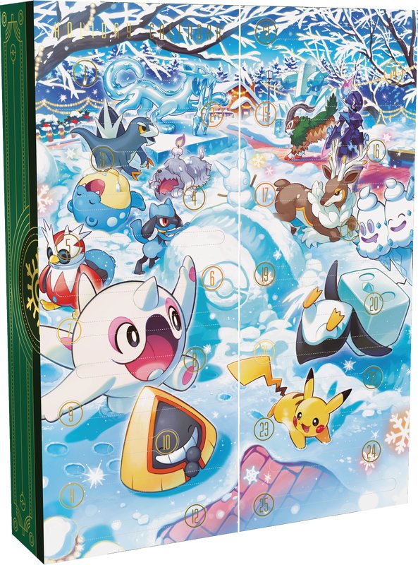 Pokemon Holiday Calendar 2024 (Pre - Order) - Cartes Sportives Rive Sud