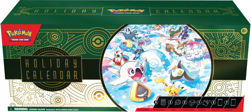 Pokemon Holiday Calendar 2024 (Pre - Order) - Cartes Sportives Rive Sud