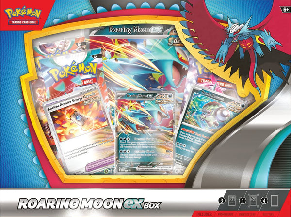 Pokemon Iron Valiant EX/Roaring Moon EX Box - Cartes Sportives Rive Sud