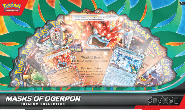 Pokemon Masks of Ogerpon Premium Collection (Pre - Order) - Cartes Sportives Rive Sud