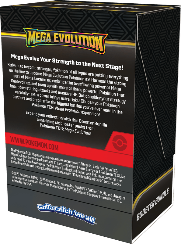 Pokemon ME01 Mega Evolution Booster Bundle - Cartes Sportives Rive Sud