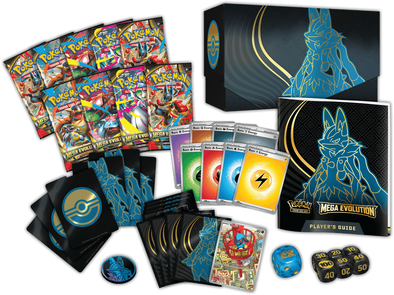 Pokemon ME01 Mega Evolution Elite Trainer Box - Cartes Sportives Rive Sud