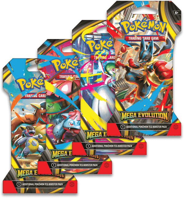Pokemon ME01 Mega Evolution Sleeved Booster Pack - Cartes Sportives Rive Sud