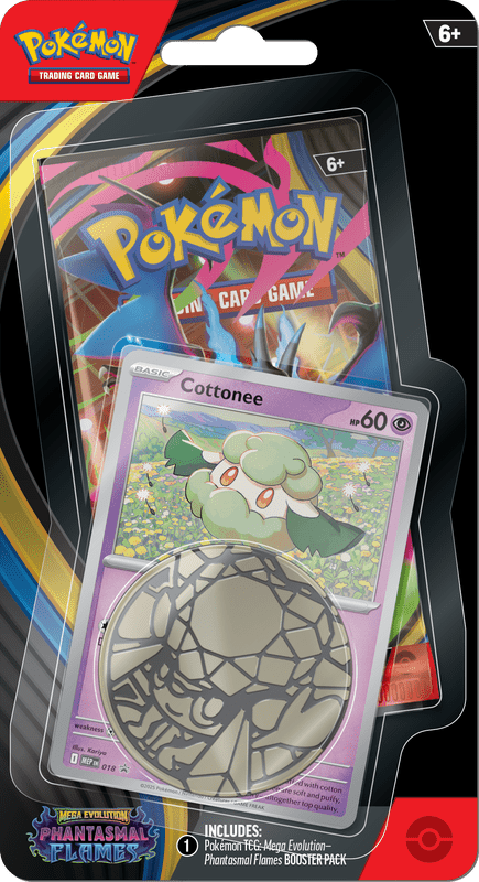 Pokemon ME02 Phantasmal Flames Checklane Blister (Pre - Order) - Cartes Sportives Rive Sud