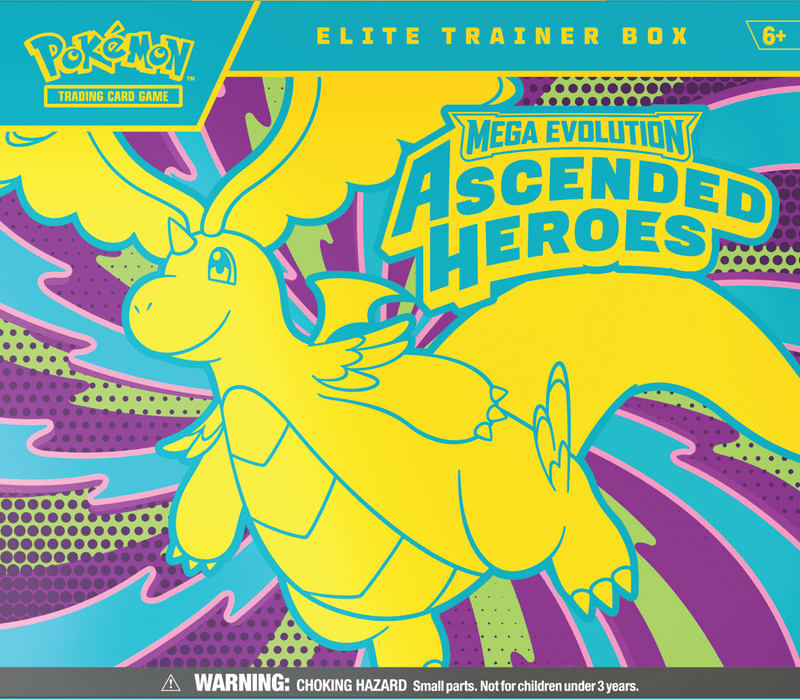 Pokemon ME02.5 Ascended Heroes Elite Trainer Box - Cartes Sportives Rive Sud