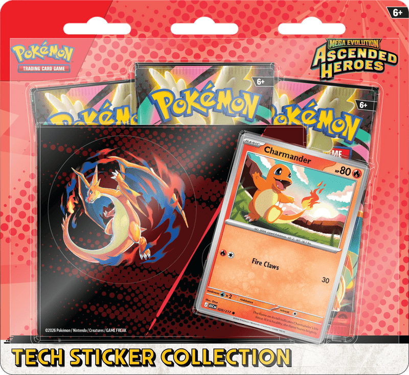 Pokemon ME02.5 Ascended Heroes Tech Sticker Collection - Cartes Sportives Rive Sud