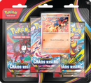 Pokemon ME04 Chaos Rising 3PK Blister (Pre Order) - Cartes Sportives Rive Sud
