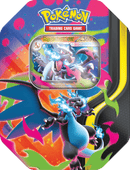 Pokemon Mega Charizard Tin (Pre Order) - Cartes Sportives Rive Sud