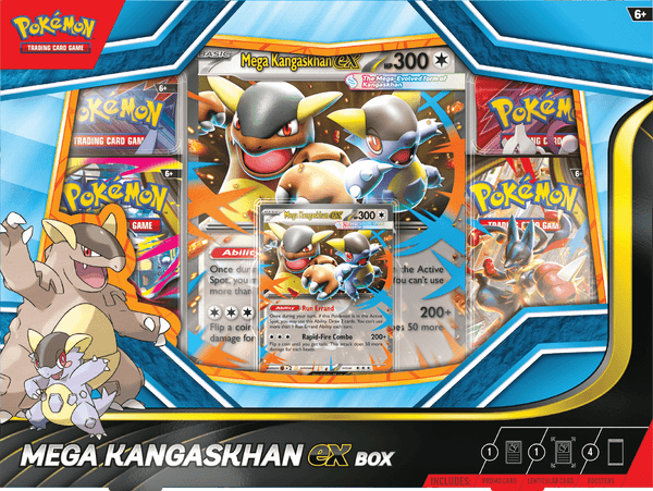 Pokemon Mega Kangaskhen Ex Box (Pre - Order) - Cartes Sportives Rive Sud