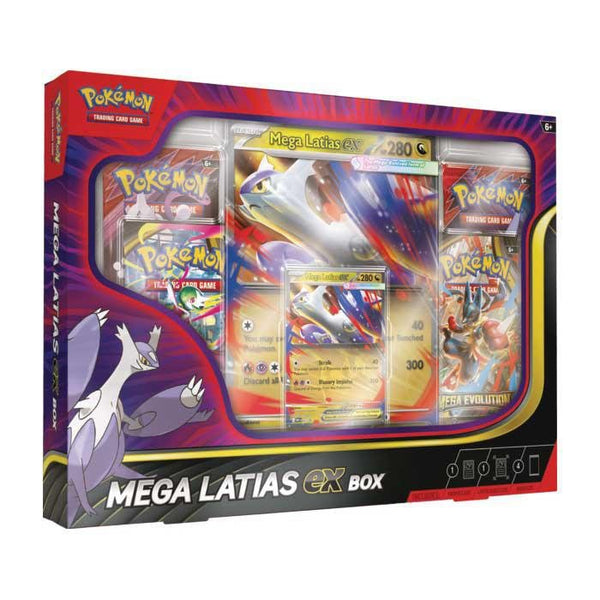 Pokemon Mega Latias EX Box (Pre Order) - Cartes Sportives Rive Sud
