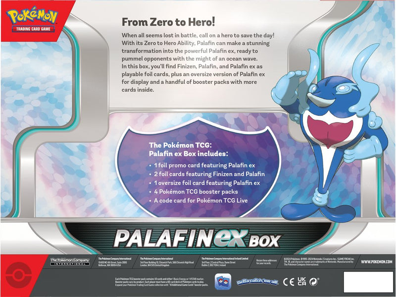 Pokemon Palafin EX Box (Pre-Order) - Cartes Sportives Rive Sud
