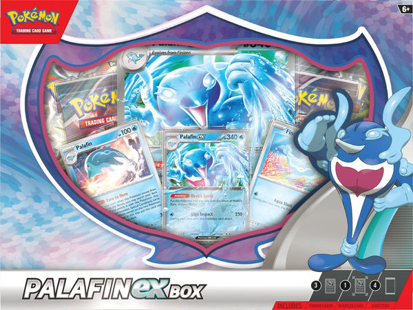 Pokemon Palafin EX Box (Pre-Order) - Cartes Sportives Rive Sud