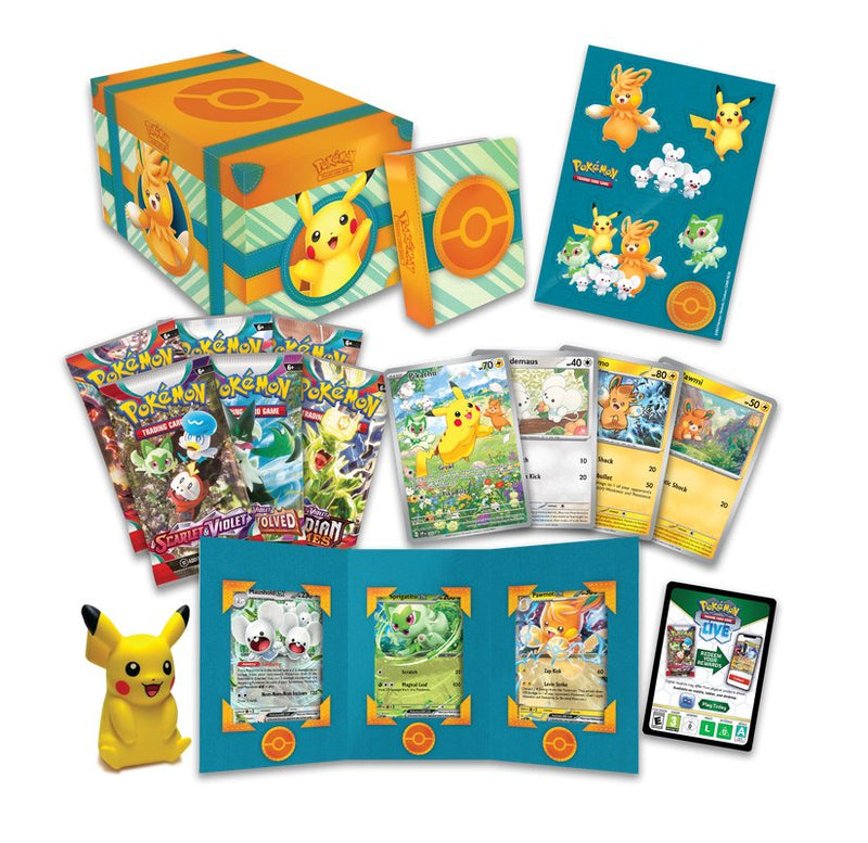 Pokemon Paldea Adventure Chest - Cartes Sportives Rive Sud