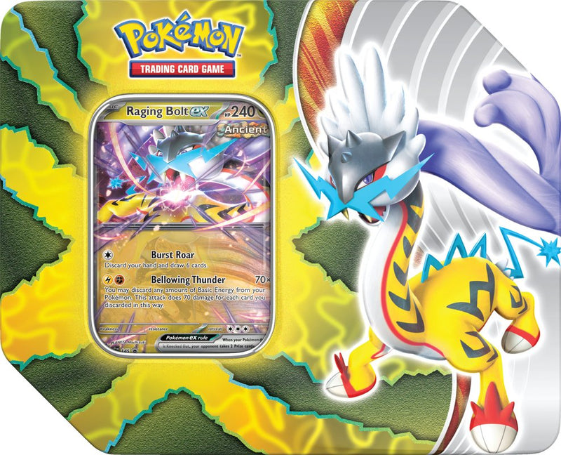 Pokemon Partadox Destinies Tin (Pre - Order) - Cartes Sportives Rive Sud