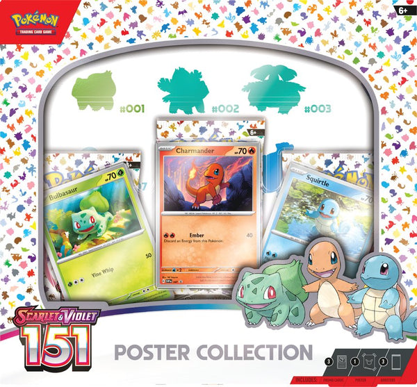 Pokemon Scarlet and Violet 151 Poster Collection - Cartes Sportives Rive Sud