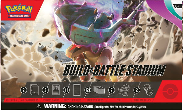 Pokemon Scarlet and Violet 2 Paldea Evolved Build/Battle Stadium Box - Cartes Sportives Rive Sud
