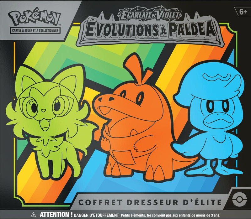 Pokemon Scarlet and Violet 2 Paldea Evolved Elite Trainer Box - Cartes Sportives Rive Sud