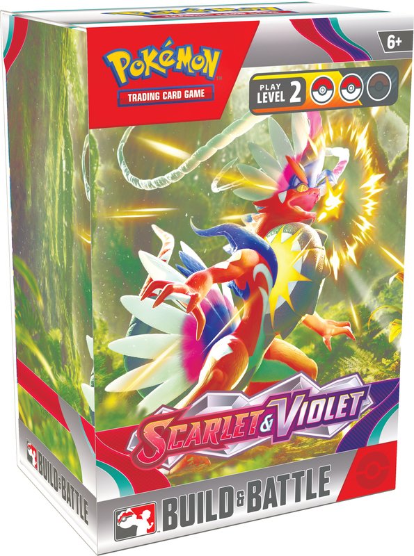 Pokemon Scarlet and Violet Build & Battle Box - Cartes Sportives Rive Sud