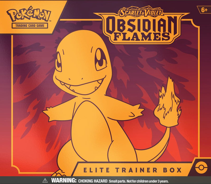 Pokemon Scarlet And Violet Obsidian Flames Elite Trainer Box - Cartes Sportives Rive Sud