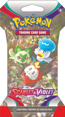 Pokemon Scarlet and Violet Sleeved Booster Pack - Cartes Sportives Rive Sud