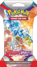 Pokemon Scarlet and Violet Sleeved Booster Pack - Cartes Sportives Rive Sud