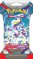 Pokemon Scarlet and Violet Sleeved Booster Pack - Cartes Sportives Rive Sud