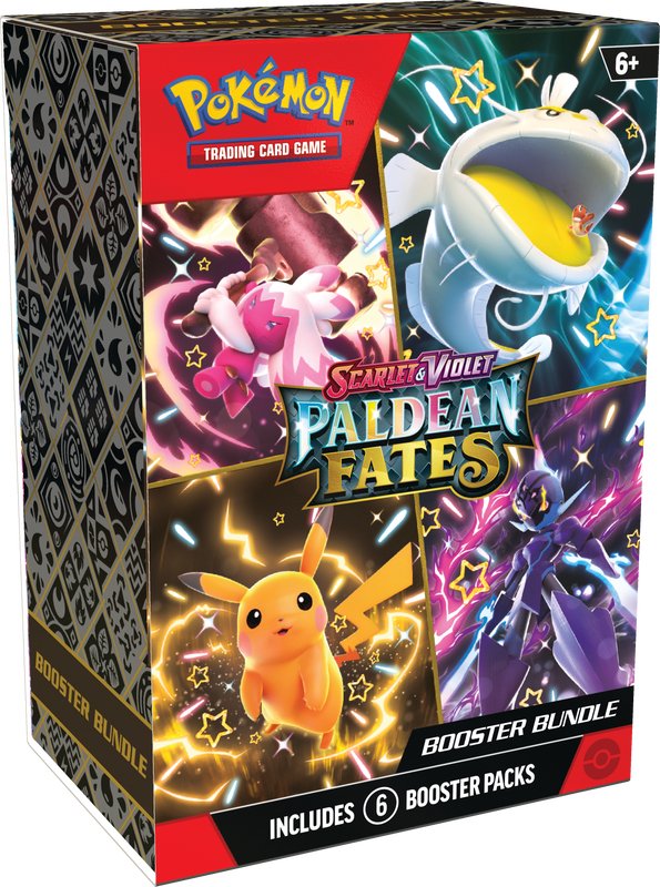 Pokemon Scarlet & Violet Paldean Fates Booster Bundle - FRANCAIS - Cartes Sportives Rive Sud